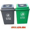 THÙNG RÁC NHỰA 40L NẮP LẬT