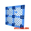 PALLET CỐC 1100X1100X145MM MÀU XANH CŨ - Mẫu 2