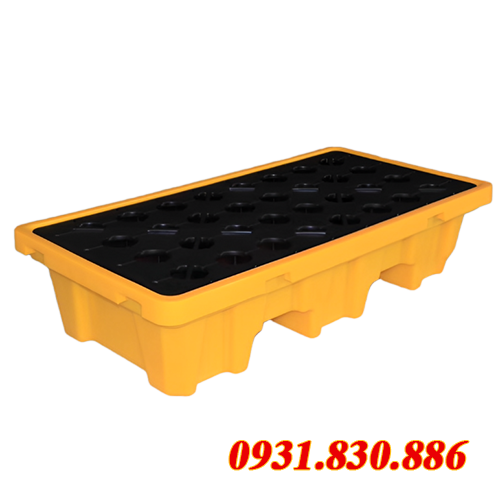 PALLET CHỐNG TRÀN DẦU LOẠI 2 PHUY CAO
