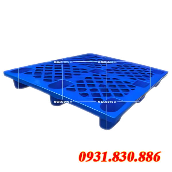 PALLET CỐC 1200X1000X145MM MÀU XANH CŨ