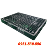 PALLET NHỰA 1200X800X120MM - MÀU ĐEN