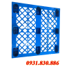 MỚI - PALLET CỐC 1100X1100X140MM MÀU XANH DƯƠNG