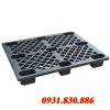 MỚI - PALLET CỐC 1200X1000X145MM MÀU ĐEN