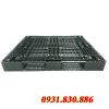 MỚI - PALLET NHỰA PL23-LK KT 1200x1000x120mm màu đen