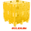 PALLET HỘP NHỰA RỖNG DẠNG 9 CHÂN 1100X1100X1150MM