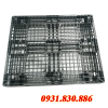 MỚI - PALLET 1200X1100X120MM MÀU ĐEN