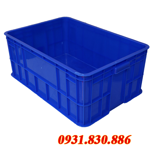 THÙNG NHỰA ĐẶC 610x420x190mm