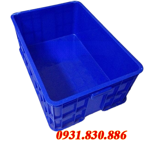 THÙNG NHỰA ĐẶC 610x420x250mm