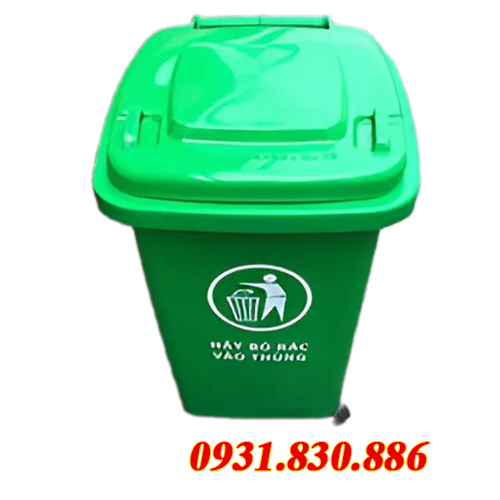 THÙNG RÁC NHỰA 30L CÓ BÁNH XE