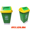 THÙNG RÁC NHỰA COMPOSITE 60L CỐ ĐỊNH