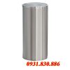 THÙNG RÁC INOX TRÒN A35-O NẮP BẬP BÊNH