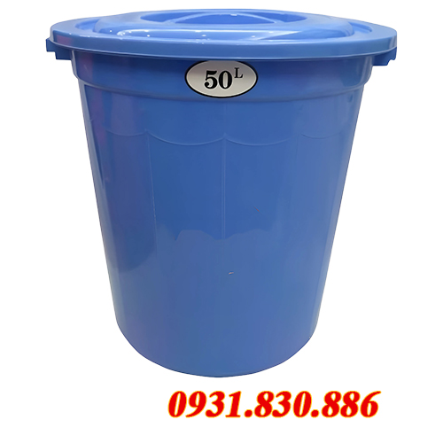 Thùng 50 lít có nắp