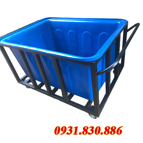 THÙNG CHỮ NHẬT CÓ KHUNG SẮT