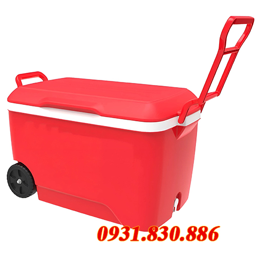 THÙNG ĐÁ 60L CÓ 2 BÁNH XE